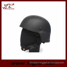 Mich 2000 Glass Fiber Leather Bicycle Helmet Cycling Helmet Bulletproof Helmet Black